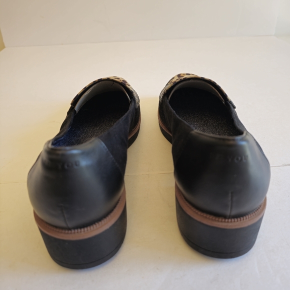 Dr. Scholl's Women's Be Free Animal Print  Comfort Loafers Black Size 9.5 - Picture 6 of 16